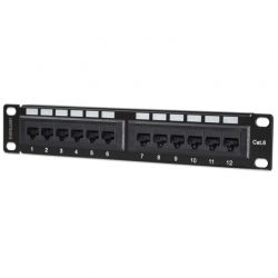 Patchpanel  12 Port Cat6  10&Quot; Utp Maypo Manhattan 720748