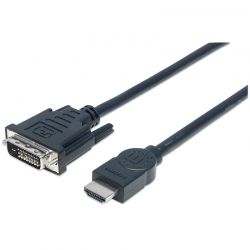 Καλώδιο Hdmi Σε Dvi (24+1) 3M Manhattan 372510
