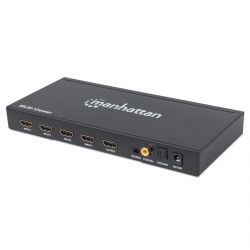Selector Hdmi 5 Port, Uhd 4K2K/60Hz,3D &Amp; Rem. Con. Manhattan 207881