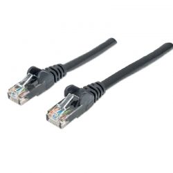 Utp 1M Cat6 Μαυρο Snag-Free Manhattan 342049