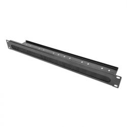 Panel 19&Apos; 1U Brush Με Στηριγμα Καλωδιων Μαυρο ( 2 Τεμ ) Manhattan 715812