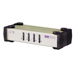 Kvm 4Port Usb + Καλωδια Usb/Ps2 Aten CS84U/6312