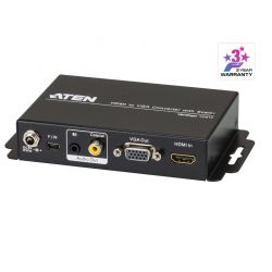 Converter Hdmi M To Vga F With Scaler Aten VC812