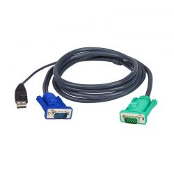 Kvm Cable Για Τo Cs1308,Cs1708,Cs84U Usb 5M Aten 2L-5205U/6608