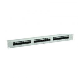 Patchpanel 24 Port Cat6  Utp Grey (Vertical Patch) Value 26.99.0355-5