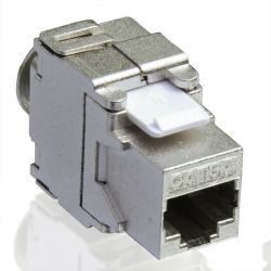 Keystone Cat6A Stp Ασημι Toolless Value 26.99.0366-40