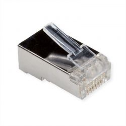 Βυσμα Rj45 Cat6 Stp 10 Tem Πολύκλωνη (Stranded) Roline 21.17.3061-50