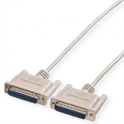 Rs-232 Cable, 25 Wires,  M/M 3M Roline 11.01.3530