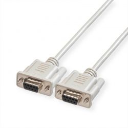 Rs-232 Link  Cable 3.0M, 9F/9F (Null Modem) Roline 11.01.9030-50