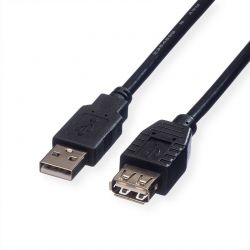 Usb Cable Type A-A M/F V. 2.0 3.0M Roline 11.02.8960-100