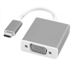 Adapter Usb Type-C Male To Vga/F Roline 12.03.3203-10