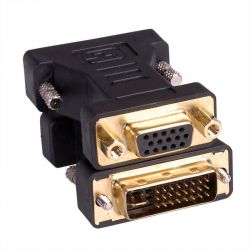 Adapter Dvi M Σε Vga F Roline 12.03.3105-50