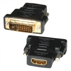 Adapter Hdmi F Σε Dvi-D M - 1920X1200@60Hz(Bidirectional) Roline 12.03.3116-50