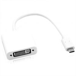 Adapter Usb Type-C Male To Dvi /F Roline 12.03.3205-10