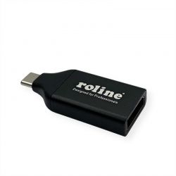 Adapter Usb Type-C Male To Display Port Female V1.2 Roline 12.03.3227-10