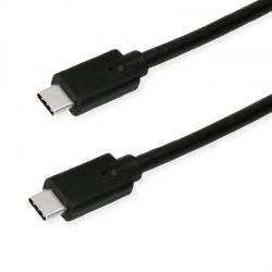 Usb Cable Type-C Male To Usb Type-C Male 1M (3.2 Gen 2X2Pd 20V5A) Roline 11.44.9071-10