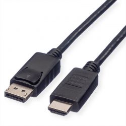 Καλωδιο Display Port M/Hdmi M 2M Hdtv (1920X1200@60Hz) Roline 11.04.5781-10