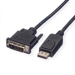 Καλωδιο Display Port M/Dvi M 5M Roline 11.04.5612-10