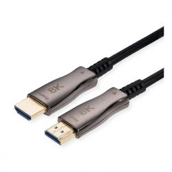 Καλώδιο Hdmi 50M 8K(7680X4320 @60Hz) Hybrid Fiber Optic Cable ( Aoc ) Roline 14.99.3487-1