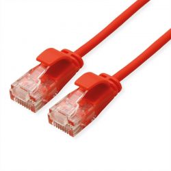 Utp 0.30M Cat6A Κοκκινο Slim Lszh Roline 21.15.3911-100