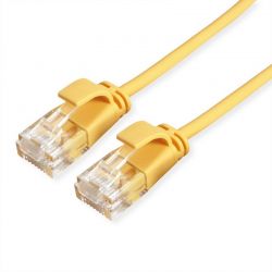 Utp 3M Cat6A Kίτρινο Slim Lszh Roline 21.15.3926-50