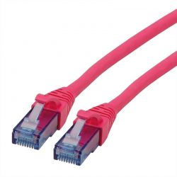 Utp 7.5M Cat6A Pink Component Level Lsoh Snagless Roline 21.15.2796-40
