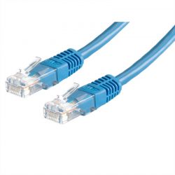 Utp 2M Cat5E Μπλέ Roline 21.15.0544-100
