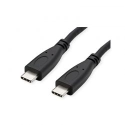 Usb Cable Type-C Male To Usb Type-C Male 1M Pd-20V5A(Usb 3.2 Gen2) Roline 11.02.9057-10