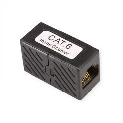 Μούφα Rj45 8P/8C 1:1 Utp    (Cat 6) Roline 21.17.3043-200