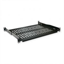 Ραφι 1Uγια Rack Με Βαθος 60Cm 25Kgr L= 35,00Cm+Brackets Ral9005 Value 26.99.0402-5