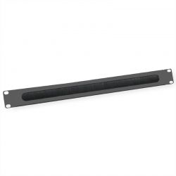 Panel 19&Apos; 1U Brush  Ral 9005 Value 26.99.0315-20