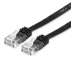 Utp 1M Cat6 Μαυρο Extra-Flat Value 21.99.0961-40
