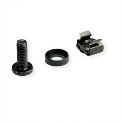 Installation Screw For Cabinets Black (M6 X 16Mm) Roline 26.50.5005-24