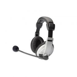 Headphone With Microphone Με Καλ.1,8Μ (2 X 3.5Mm) Digitus DA-12201