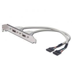 Λαμακι Usb2.0  2 Port 25Cm Digitus AK-300301-002-E