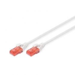 Utp 0.5M Cat6 Λευκό Lsoh Snagless Digitus DK-1617-005/WH