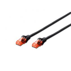 Utp 0.25M Cat6 Μαυρο Lsoh Snagless Digitus DK-1617-0025/BL