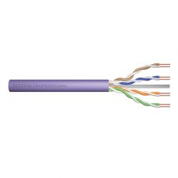 Utp 100M Cat6 Μονόκλωνο Μωβ Lszh Digitus DK-1613-VH-1