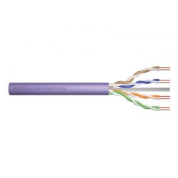 Utp 305M Cat6 Mονόκλωνο Μωβ Lsoh Digitus DK-1613-VH-305