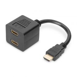 Hdmi Cable Splitter 0.2M (1920X1200) Digitus AK-330400-002-S