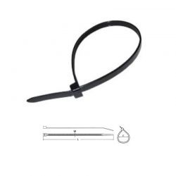 Cable Ties 310 Χ 4,8Mm Μαυρο (100Τεμ ) Oem-T 21278