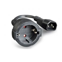 Καλωδιο  Schuko F  Σε C14 15Cm Oem-P PC-SFC14M-01