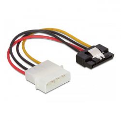 Adapter Τροφοδοσιας 4Pin Ata To Sata Latch 15Cm Delock 60120