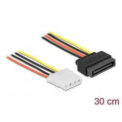 Sata Cable Τροφοδοσιας F To Molex F 30Cm Delock 60139