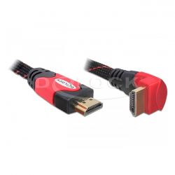 Καλώδιο Hdmi 3M Γωνιακο W/Ethernet (4096X2160@24Hz) Delock 82687