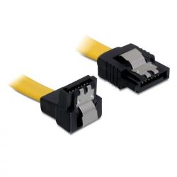 Sata Cable Data 6.0 Gbit/S 0.5M Γωνιακο 90&Quot; Latch Delock 82811