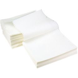 Χαρτι Μηχανογραφικο 5.5x9.5 2φυλλο Χημικο Λευκο/κιτρινο 2000φ