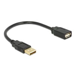 Usb Cable Type A-A M/F V. 2.0 0,15M Delock 82457