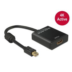 Adapter Mini Display Port M / Hdmi F 4K Active 30Hz Delock 62611