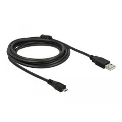 Usb Cable Type A-B Micro  V.2.0 3M Delock 82336
